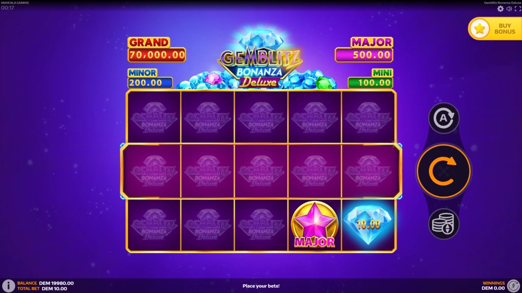 GemBlitz Bonanza Deluxe - Base Game